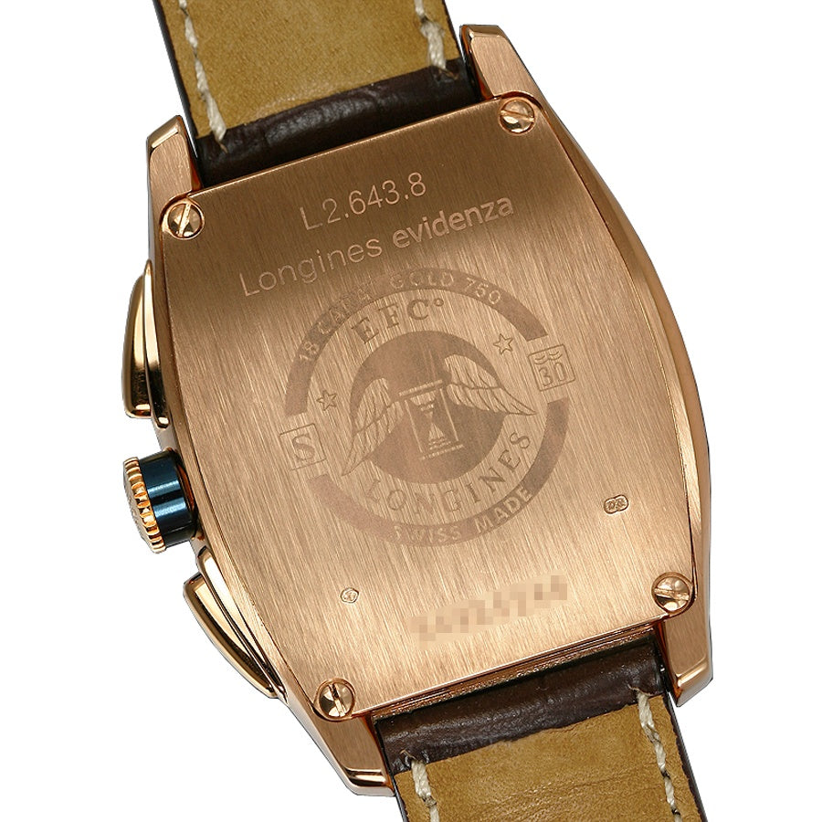 Longines Evidenza Rose Gold Men's Watch L2.643.8.73.2