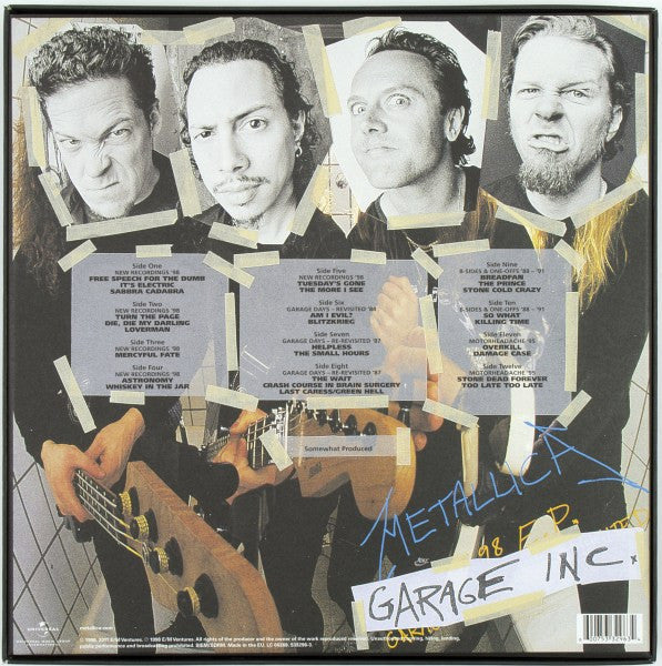 Metallica – Garage Inc. - 6 x 180 GRAM VINYL LP BOX SET
