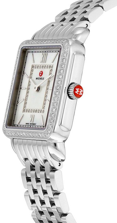 Michele Deco II Mid Women's Diamond Watch MWW06I000001