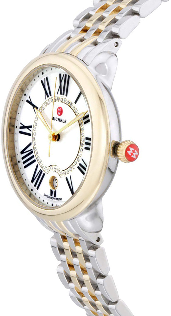 Michele Serein 16 Two-Tone Women's Watch MWW21B000015