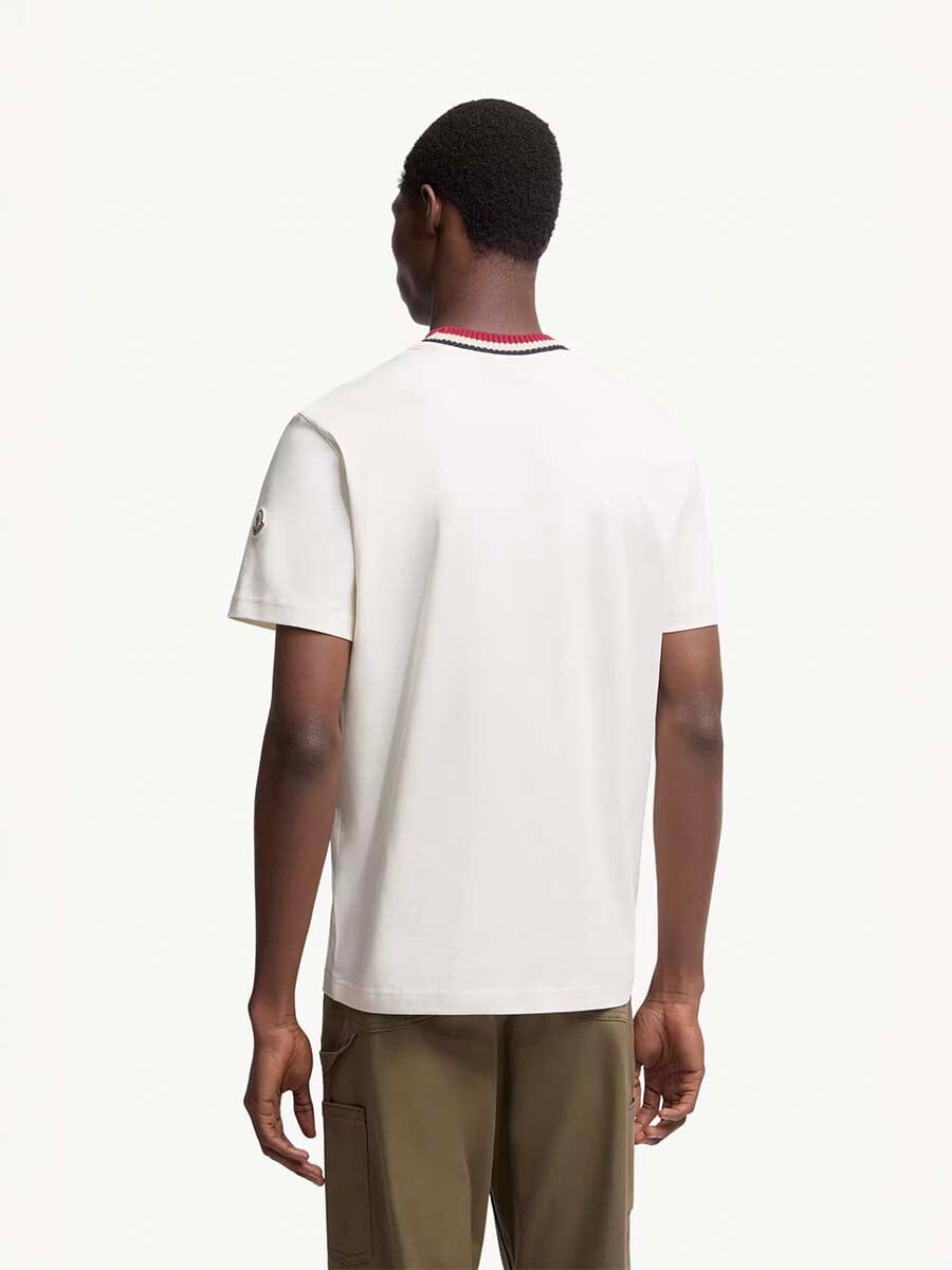 Men's Embroidered Logo Cotton T-Shirt