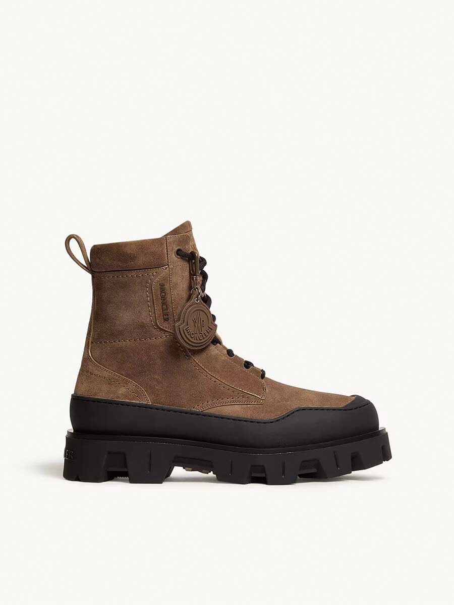 Men's Peak Path Leather Lace-Up Boots