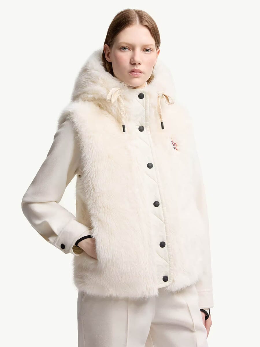 Women's Arve Hooded Teddy Down Vest