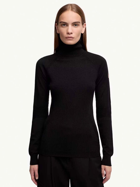 Women's Wool Blend Turtleneck Sweater