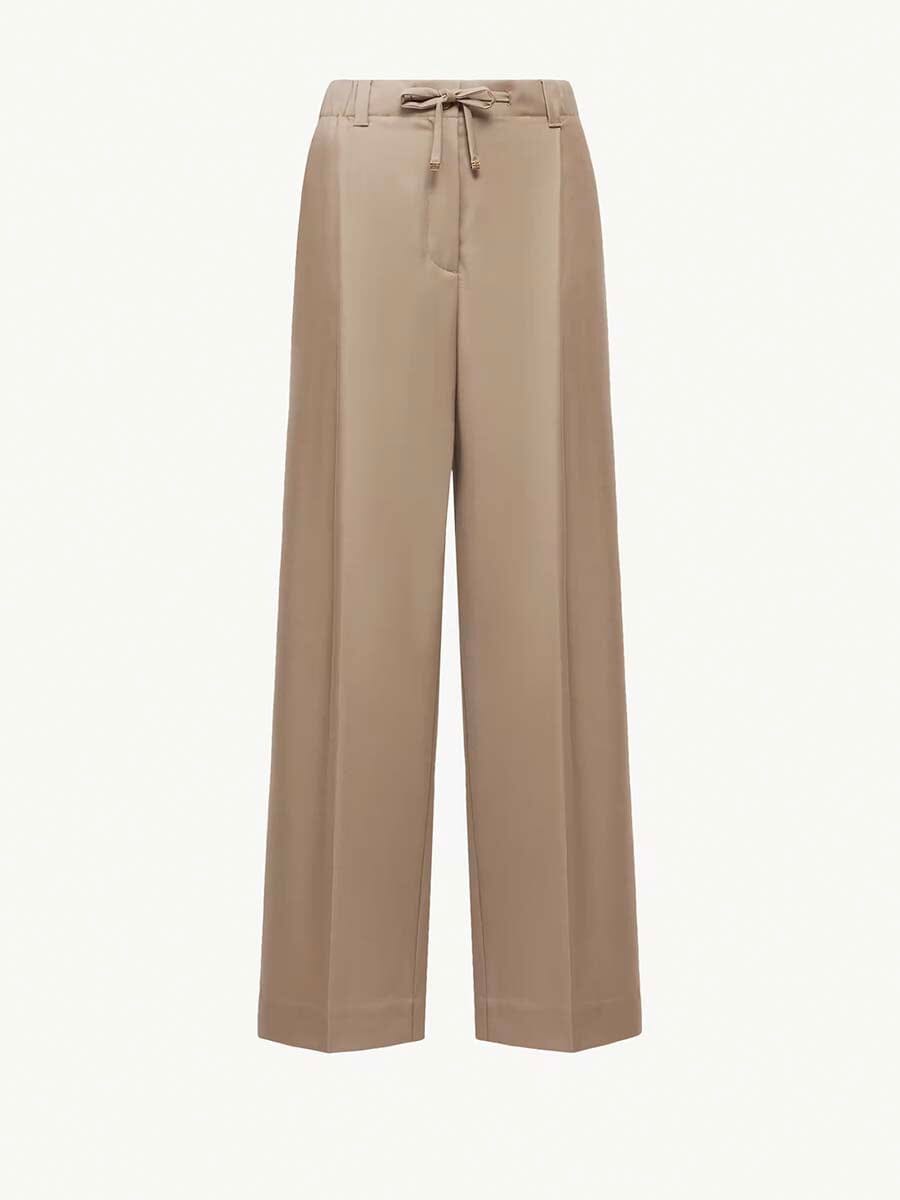 Women's Wool Gabardine Tailored Pants