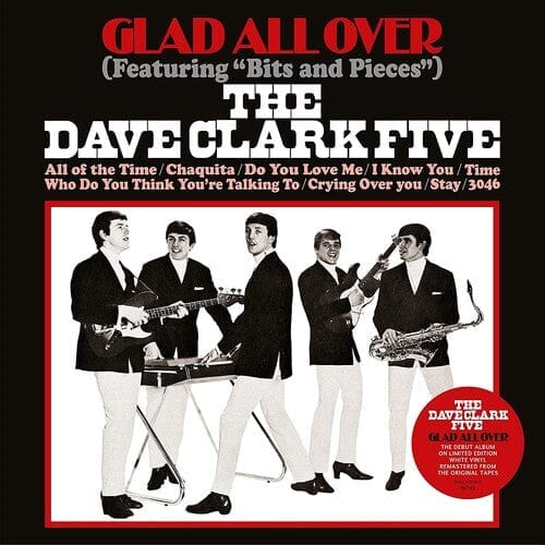 Dave Clark Five - Glad All Over LP NEW WHITE VINYL