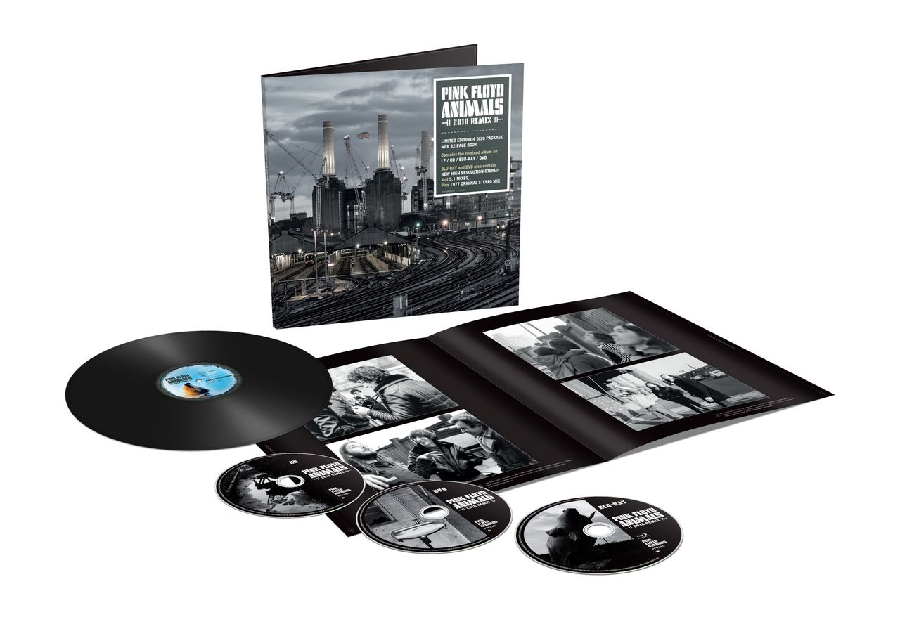 Pink Floyd Animals 2018 Remix - Deluxe Edition [LP/CD/DVD/Blu-Ray] - Sealed UK Box set