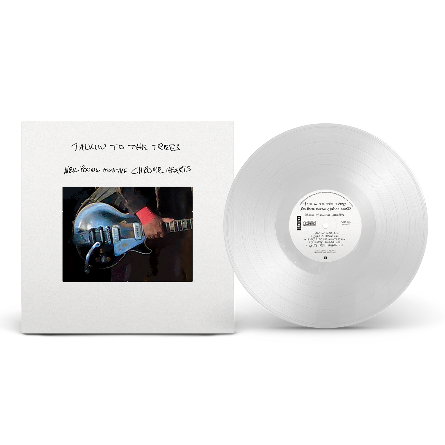 Neil Young And The Chrome Hearts - Talking To The Trees Indies Exclusive Clear Vinyl LP