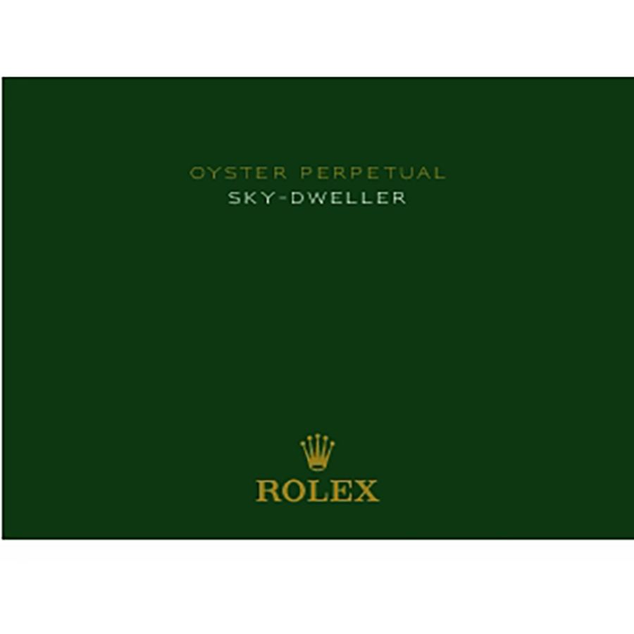 Rolex Sky-Dweller Oystersteel & White Gold Men's Watch 336934-0005