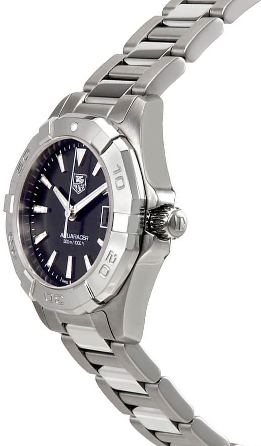 Tag Heuer Aquaracer Black Dial Stainless Ladies Watch WAY1410.BA0920