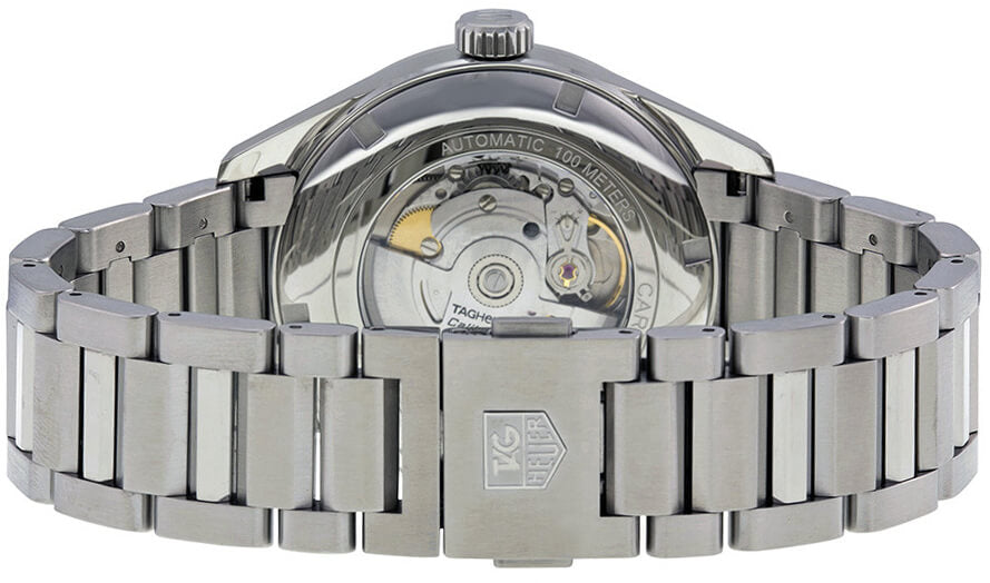 Tag Heuer Carrera Calibre 5 Automatic Black Dial Men's Watch WAR201A.BA0723