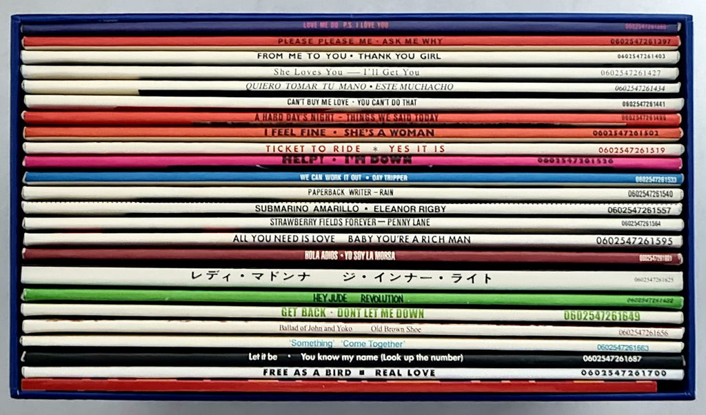 The Beatles The Singles Collection - 180gm UK 7" box set