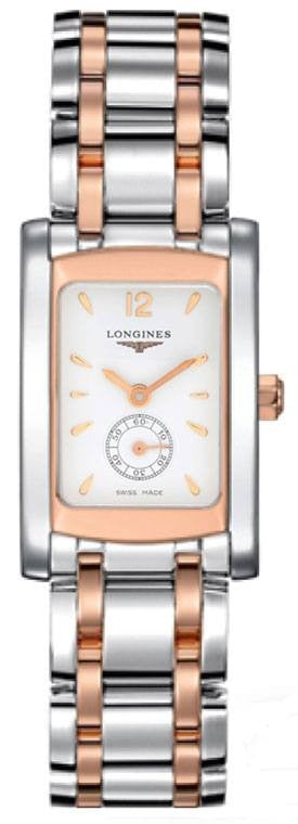 Longines DolceVita Rose Gold & Steel Women's Watch L5.155.5.18.7