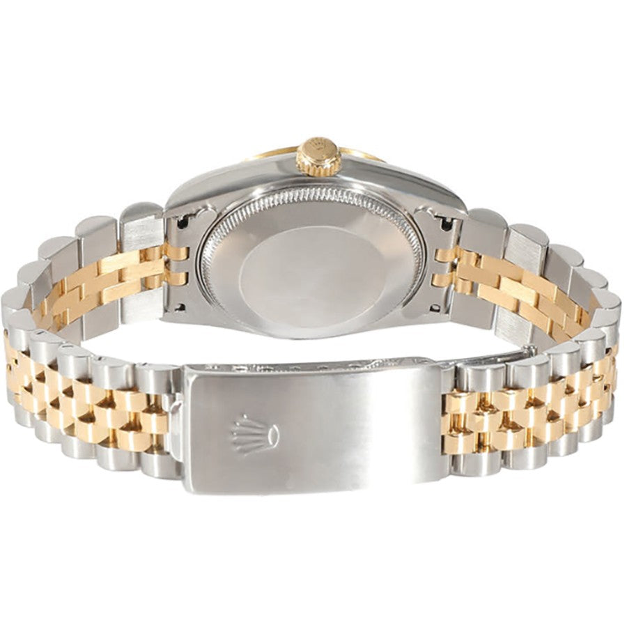 Rolex Datejust 31 Black Dial Gold & Steel Women's Watch 68273