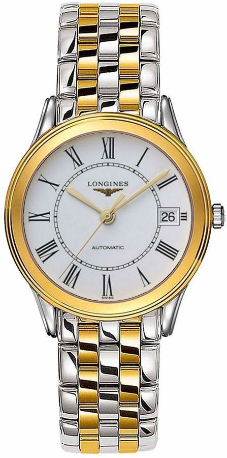 Longines Flagship Two Tone Automatic Men's Watch L4.774.3.21.7