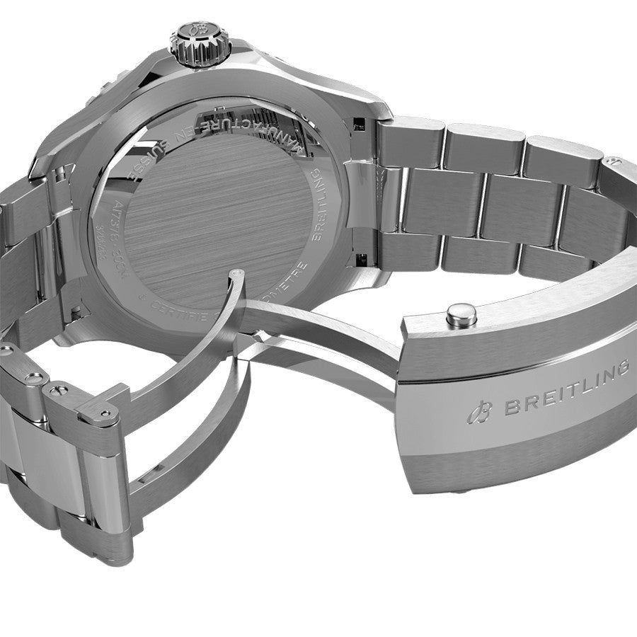 Breitling Superocean Automatic 46 Ceramic Bezel Men's Watch A17378E71C1A1