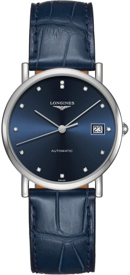 Longines Elegant Collection 34.5mm Diamond Women's Watch L4.809.4.97.2