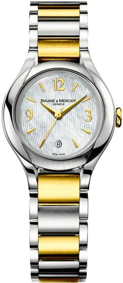 Baume & Mercier Ilea Pearl White Dial Women's Luxury Watch 8773