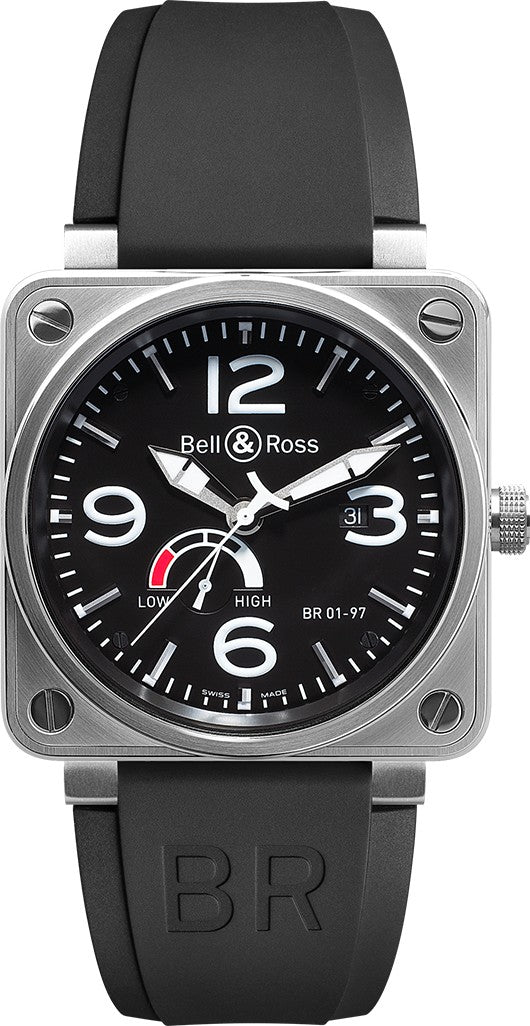 Bell & Ross Aviation Instruments BR0197-BL-ST