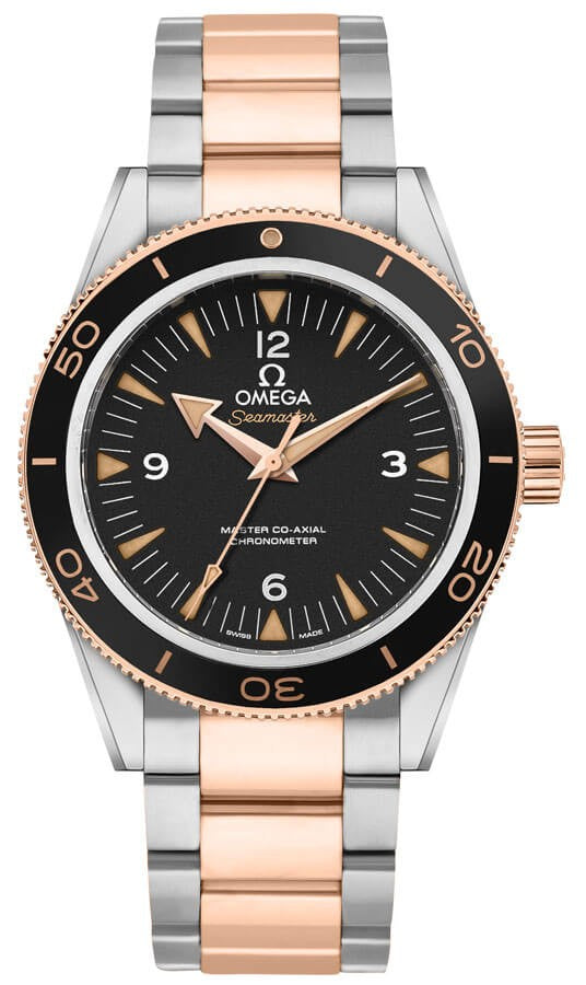 Omega Seamaster Rose Gold & Steel 41mm Men's Watch 233.20.41.21.01.001