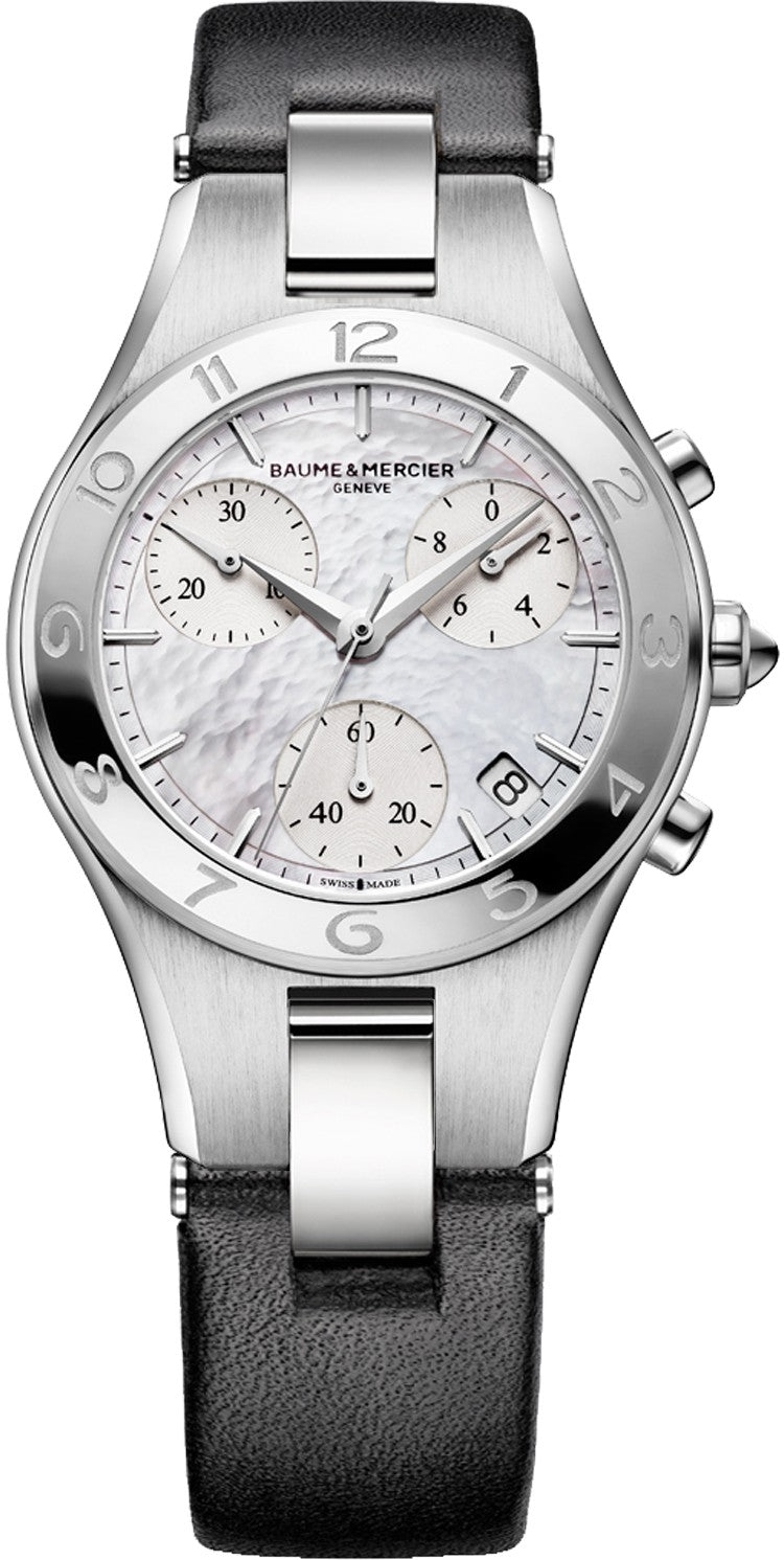 Baume & Mercier Linea Pearl White Dial Women's Watch 10012