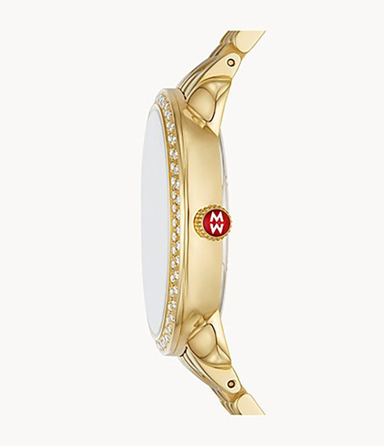 Michele Serein Mid Diamond Bezel Roman Women's Watch MWW21B000161