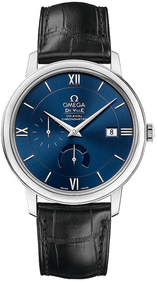 Omega De Ville Prestige 39.5mm Blue Dial Men's Watch 424.13.40.21.03.001