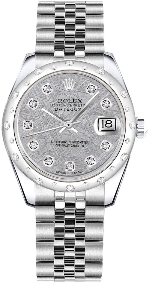 Rolex Datejust 31 Meteorite Dial Women's Watch 178344