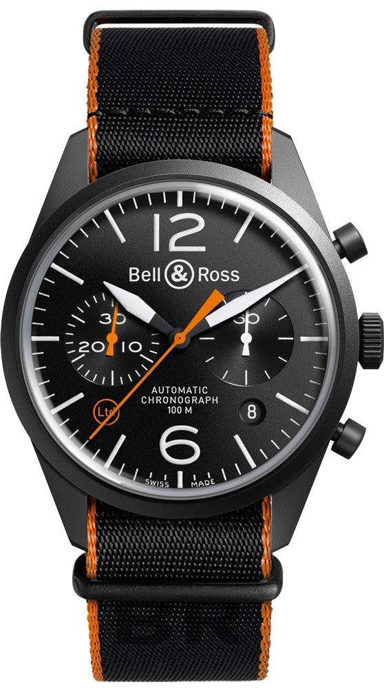 Bell & Ross Vintage Limited Edition Men's Watch BRV126-O-CA
