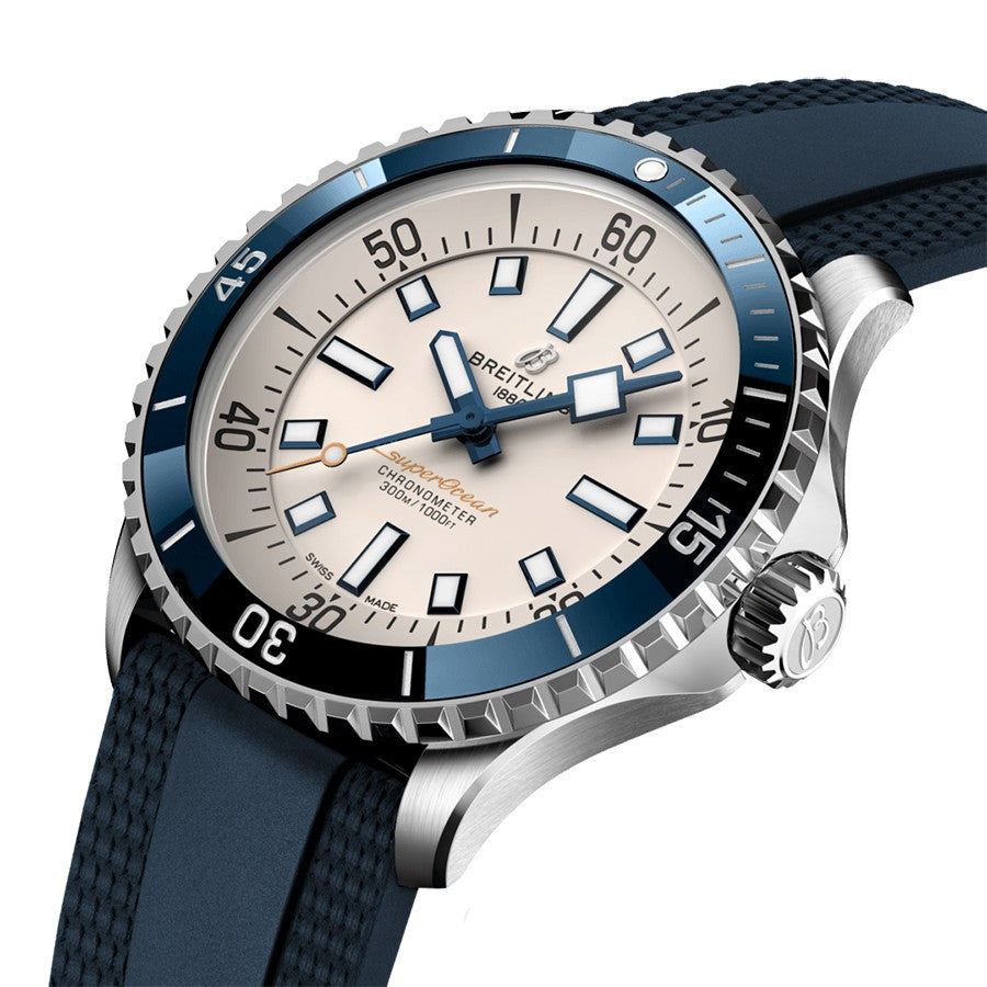 Breitling Superocean Automatic 42 Ceramic Bezel Men's Watch A17375E71G1S1