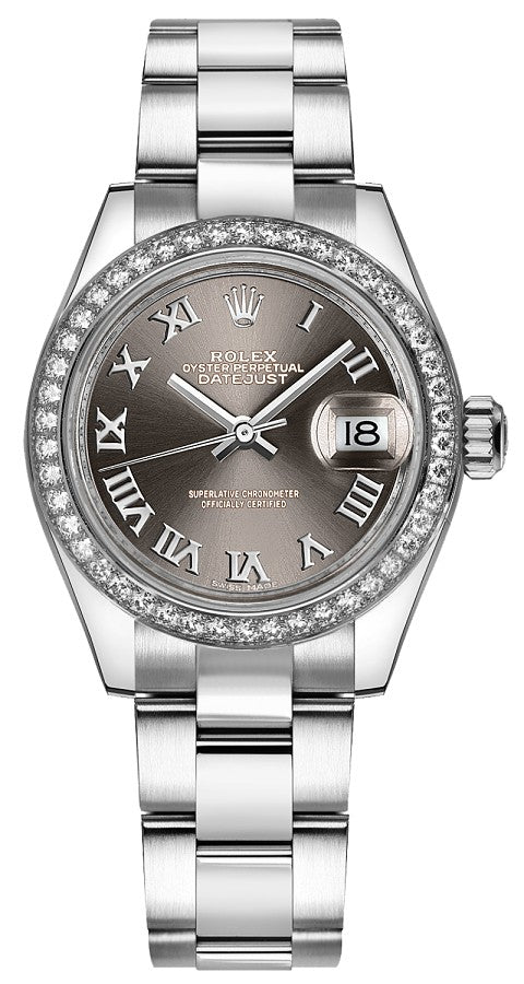 Rolex Lady-Datejust 28 Luxury Women's Watch 279384RBR-0016