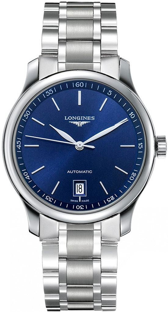 Longines Master Collection 38.5mm Blue Dial Men's Watch L2.628.4.92.6