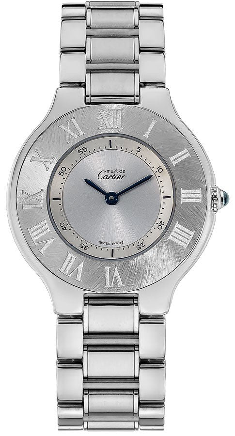 Cartier Must 21 Steel Women's Dress Watch W10110T2