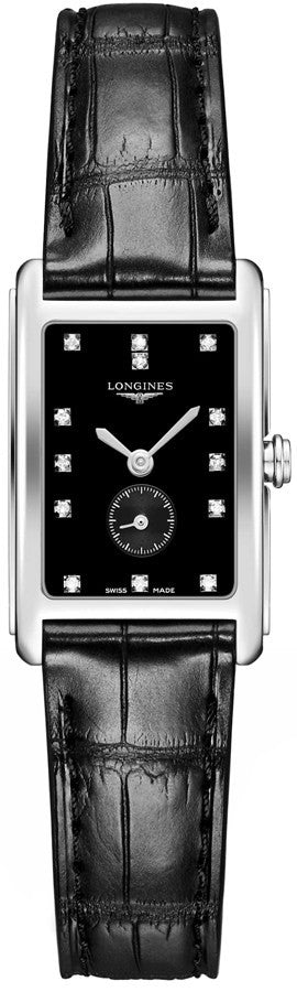 Longines DolceVita Black Dial Women's Watch L5.255.4.57.0
