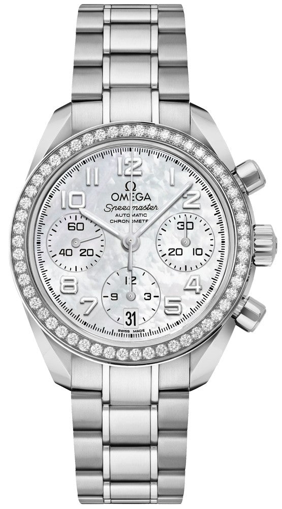 Omega Speedmaster Diamonds 38mm Ladies Watch 324.15.38.40.05.001