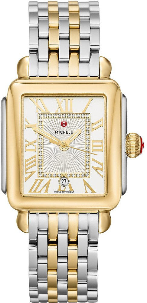 Michele Deco Madison Two-Tone Women's Watch MWW06T000147