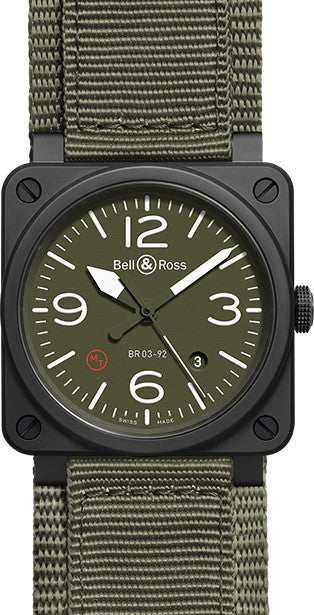 Bell & Ross Aviation Instruments BR0392-MIL-CE
