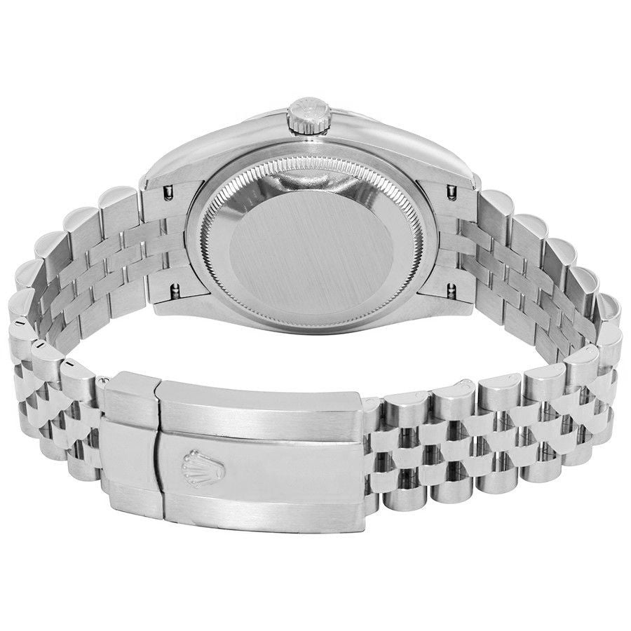 Rolex Datejust 41 Silver Dial Smooth Bezel Men's Watch 126300-0004