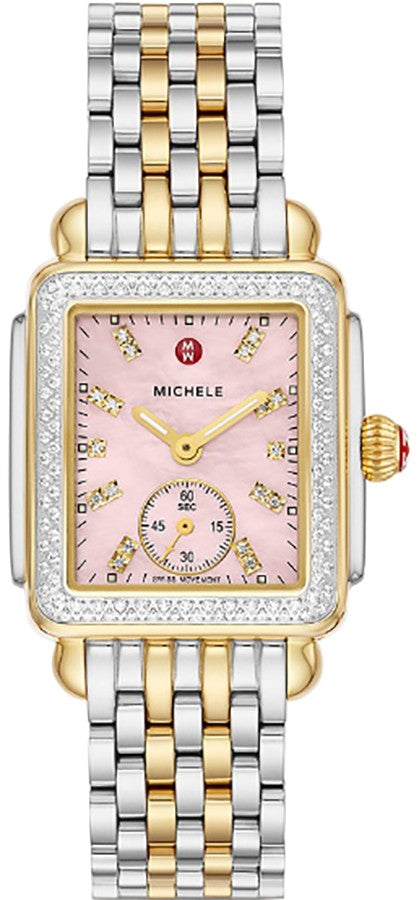 Michele Deco Mid Small Seconds Quartz Women's Watch MWW06V000129