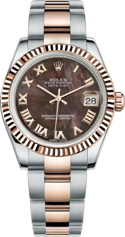Rolex Datejust 31 18k Gold & Steel Watch 178271-0047