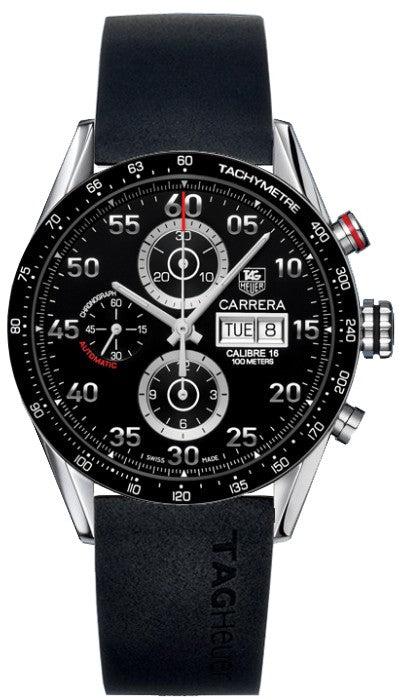 Tag Heuer Carrera Black Dial 43mm Men's Watch CV2A10.FT6005