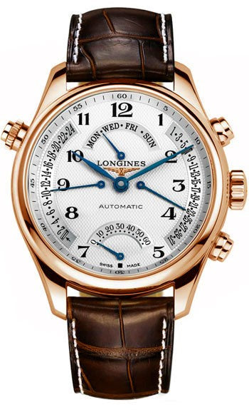 Longines Master Collection Solid 18k Rose Gold Men's Watch L2.715.8.78.3