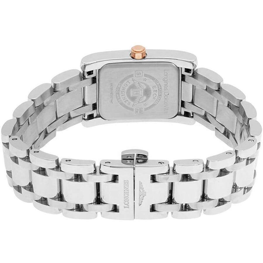 Longines DolceVita White Dial Rose Gold Women's Watch L5.155.5.18.6