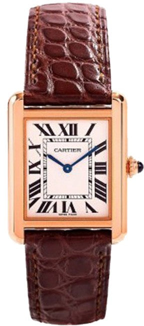 Cartier Tank Solo Rose Gold Women's Watch W5200024