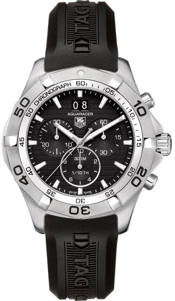 Tag Heuer Aquaracer Chronograph Black Dial Men's Watch CAF101E.FT8011