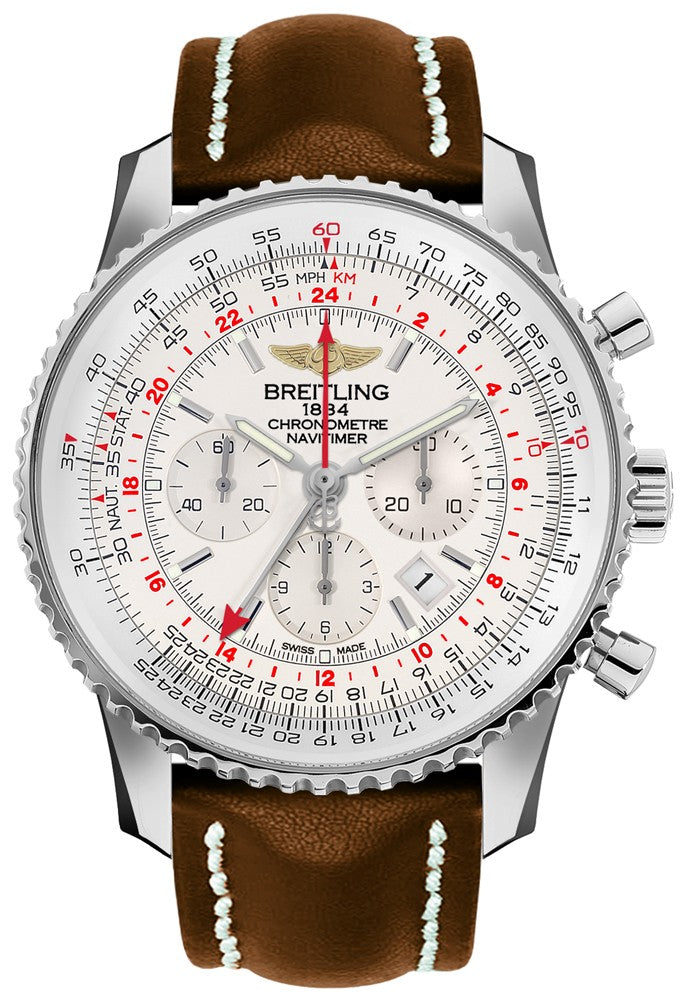 Breitling Navitimer GMT Chronograph Men's Watch AB0441211G1X1