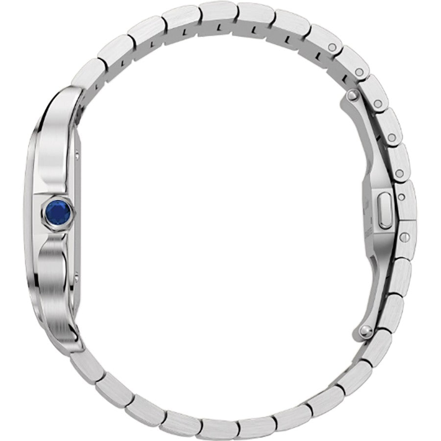 Cartier Santos De Cartier Medium Blue Dial Women's Watch WSSA0063