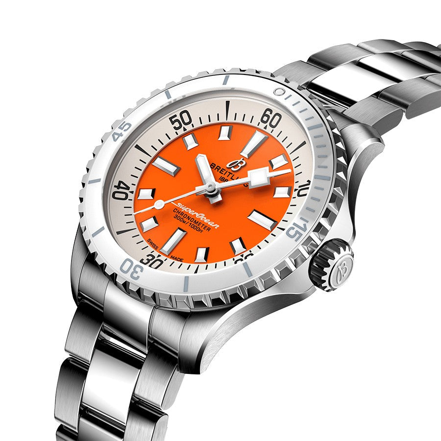 Breitling Superocean Automatic 36 Steel Women's Watch A17377211O1A1